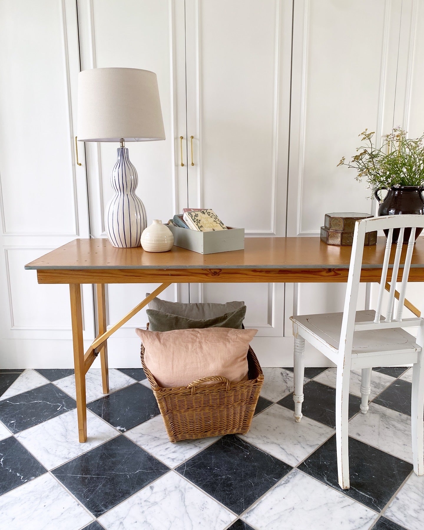 Industrielt skrivebord