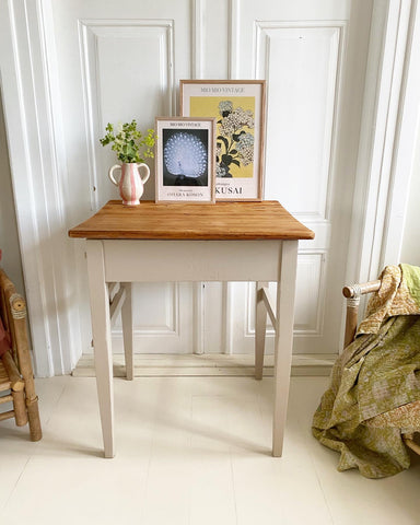 Vintage school desk/table