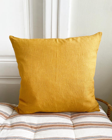 Handwoven pillow - striped