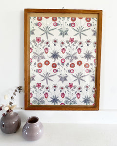 Vintageplakat - William Morris rosa