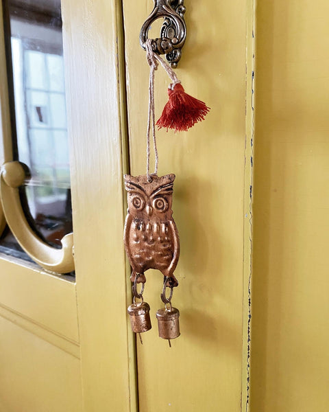 Owl with bells