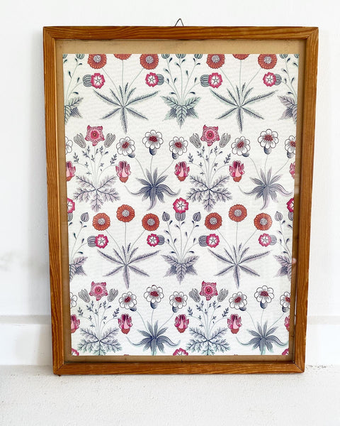 Vintageplakat - William Morris rosa