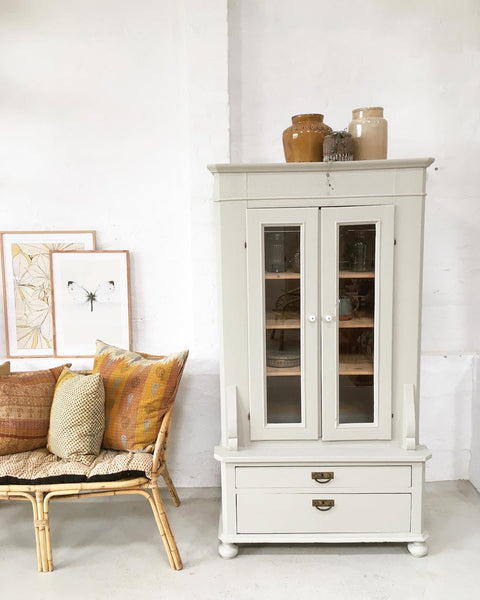 Beautiful double-door display cabinet