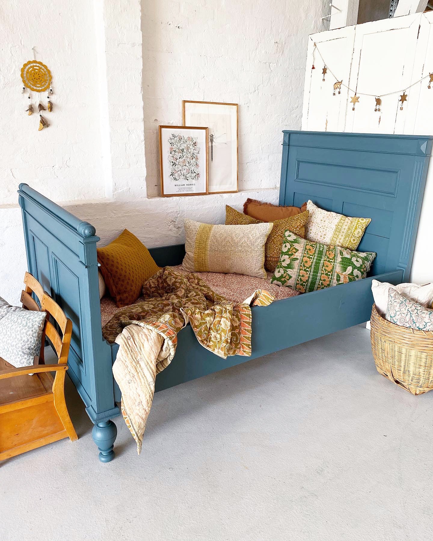 Large vintage bed