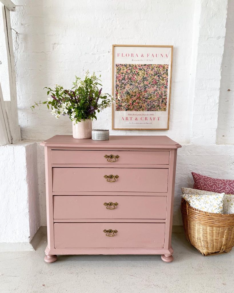 pink antique dresser Second Life Marketplace