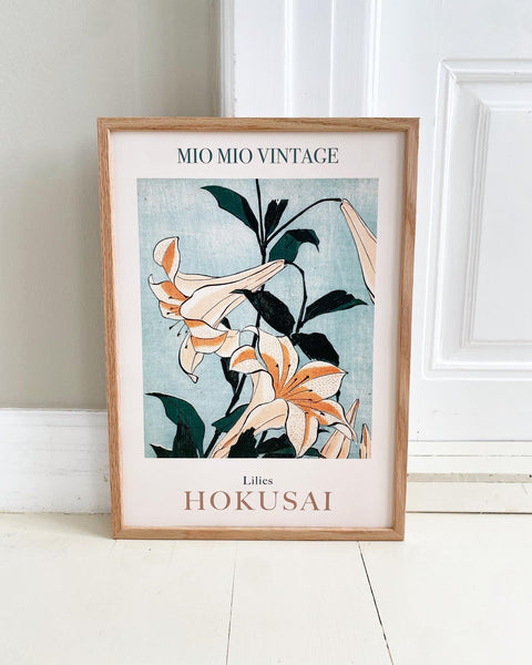 Vintageplakat Hokusai